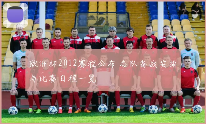 欧洲杯2012赛程公布 各队备战安排与比赛日程一览